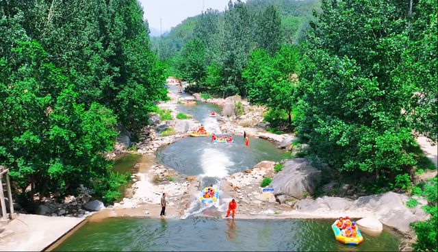 尧山漂流门票免费送！象象给你凉爽、速度与激情
